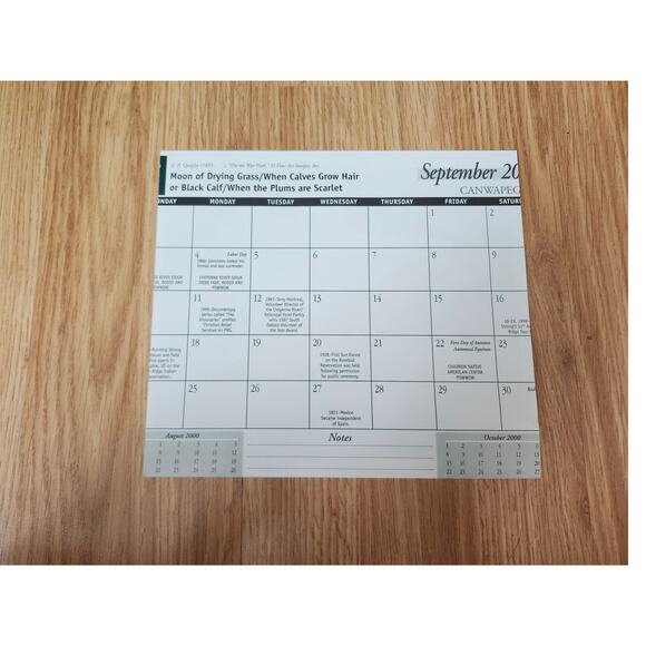 Indian by Firelight Calendar Print Joseph Henry Sharp Native American Art 9x8 - Picture 2 of 8